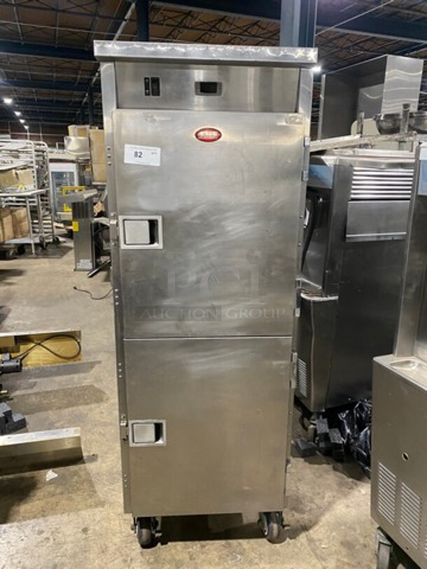 SWEET! FWE Single Door Electric Powered Food Warming Cabinet! Solid Stainless Steel! On Casters! Model: TST16CHP SN: 154344901 120V - Image 1 of 8