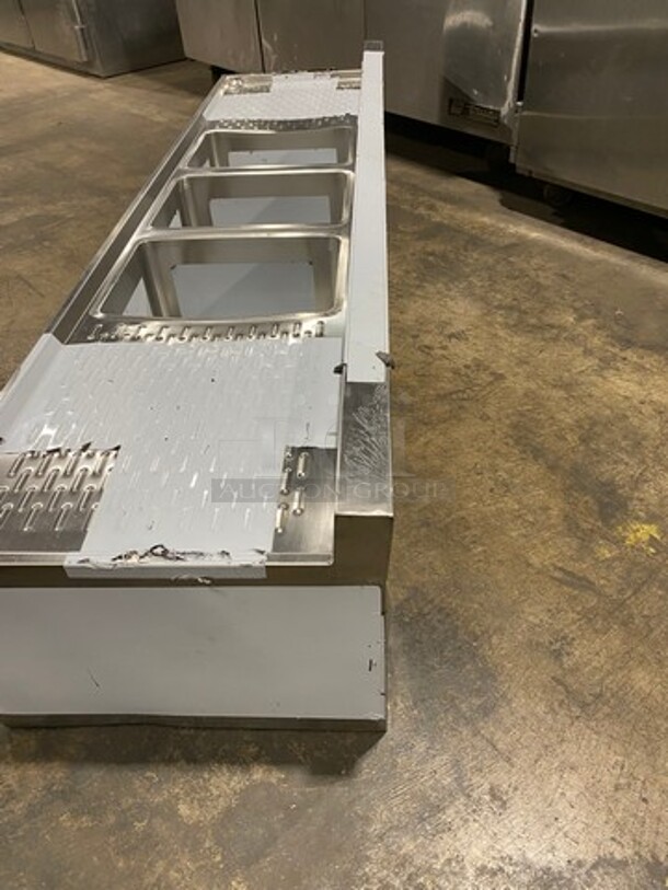 WOW! Commercial 3 Bay Bar Back Sink! With Dual Side Drain Boards! With Back Splash! All Stainless Steel! - Image 4 of 6