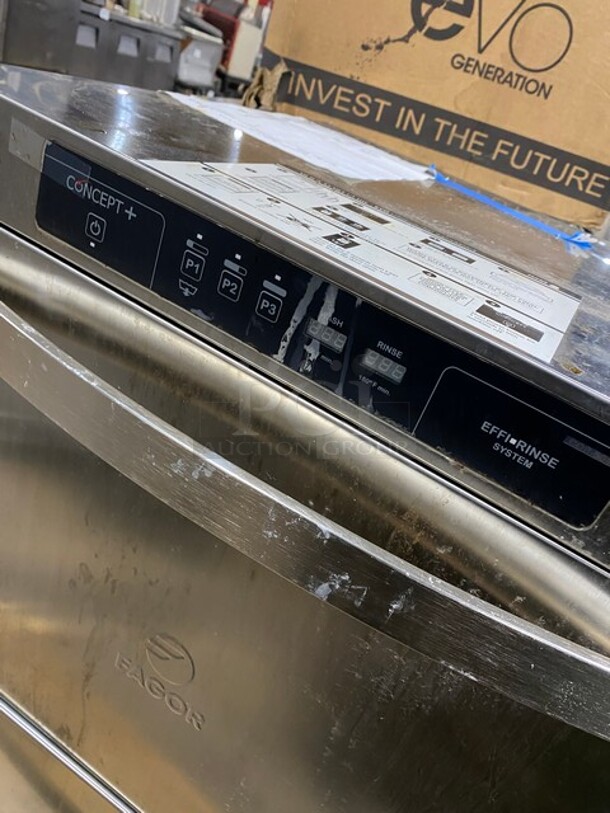 NEW Scratch N Dent Fagor Commercial Undercounter Dishwasher! All Stainless Steel! MODEL COP504W SN:8100916254 208/240V 1PH - Image 7 of 9