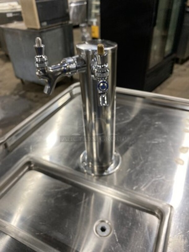 Sweet! 2019 LATE MODEL! Micro Matic Refrigerated Dual Tap Beer Kegerator! Model MDD23ENT Serial 8101670260! 115V 1 Phase! - Image 7 of 8