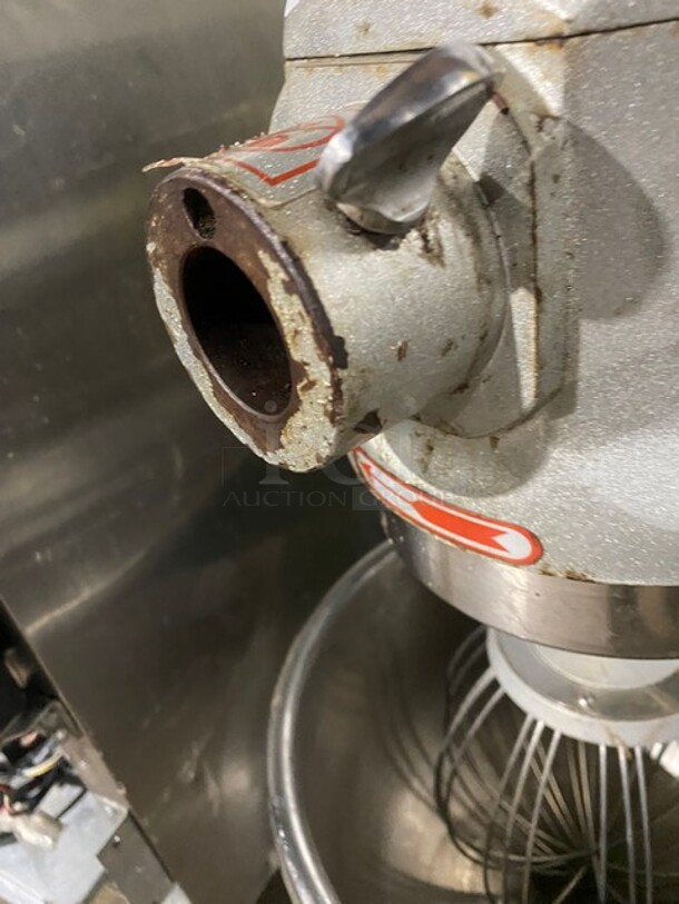 Anvil Commercial 20 Quart Planetary Stand Mixer! With Stainless Steel Bowl! With Mixer Attachment! 110V 1 Phase! Model: MIX0020 SN: 01020622! - Image 7 of 10