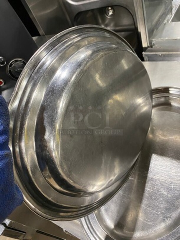 STAINLESS STEEL Oval Display Food Tray  - Image 2 of 3