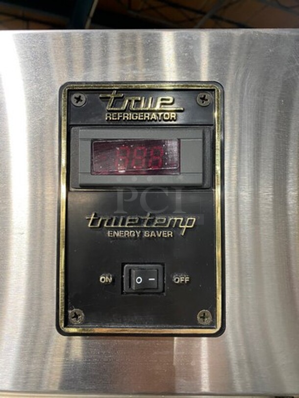 True Commercial 2 Door Reach In Cooler! With Poly Coated Racks! All Stainless Steel! On Casters! Model: TR2R2S SN: 5027494 115V 60HZ 1 Phase - Image 8 of 10