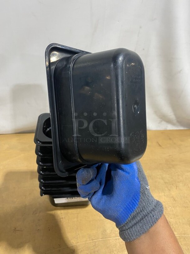 Camwear Polycarbonate Black Food Pans! Model: 94CW! 8X Your Bid!  - Image 6 of 7