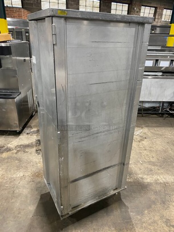 Commercial Single Door Enclosed Pan Rack! Solid Stainless Steel! On Casters! - Image 2 of 6