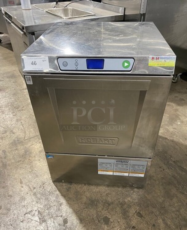Hobart New Body Style Under The Counter Dishwasher! All Stainless Steel! Model: LXEC SN: 231176137 120V 60HZ 1 Phase - Image 1 of 9