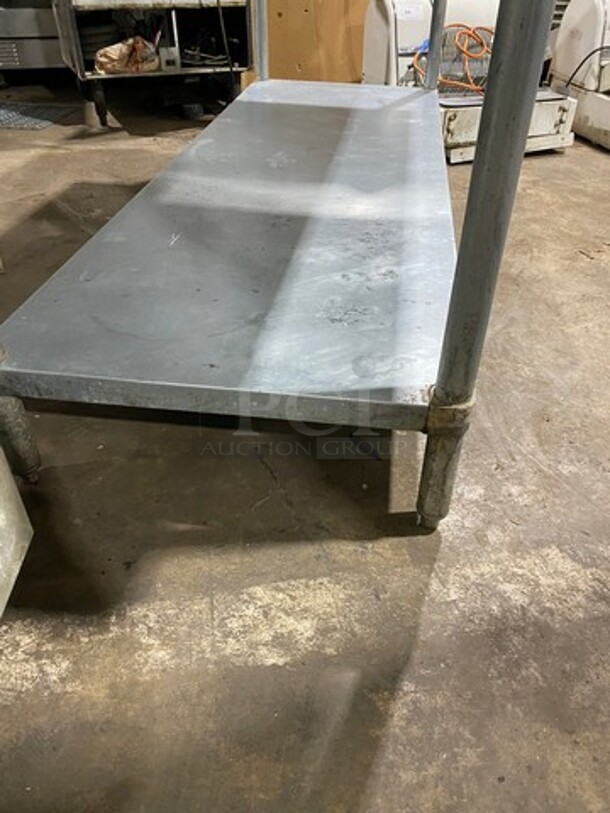 Commercial Worktop/ Prep Top Table! With Storage Area Underneath! Solid Stainless Steel! On Legs! - Image 5 of 8