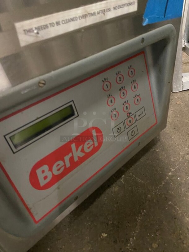 Berkel Stainless Steel Commercial Countertop Vacuum Sealer! MODEL 350 SN:11973 120V 1ph - Image 6 of 8
