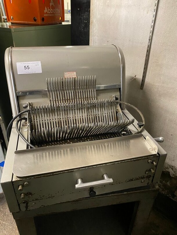 Berkel Commercial Countertop Bread Loaf Slicer! Working When Removed! - Image 1 of 7