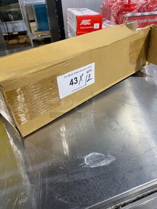 NEW! IN THE BOX! Allied Buying 6 OZ Ladles! With Hook! Stainless Steel! 12 Ladles Per Box! 1 Box Per Lot! 12x Your Bid!