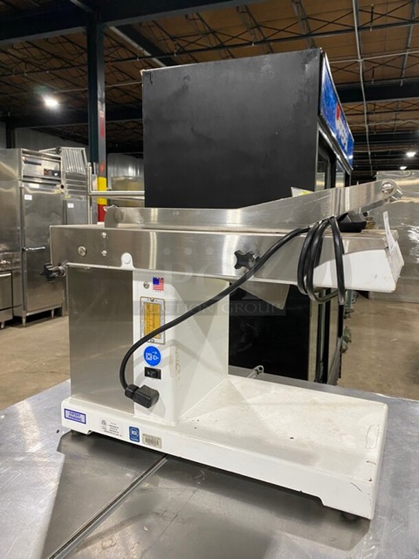 Oliver Commercial Countertop Mini Chip Slicer! Working When Removed! Model 738 SN:188984 115V 60HZ 1 Phase - Image 2 of 8