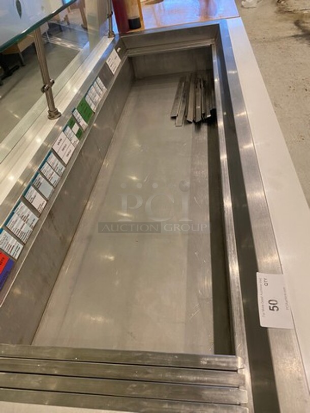 Hatco Commercial Drop In Cold Pan! Solid Stainless Steel! WORKING WHEN REMOVED! Model: CWB6 - Image 2 of 6