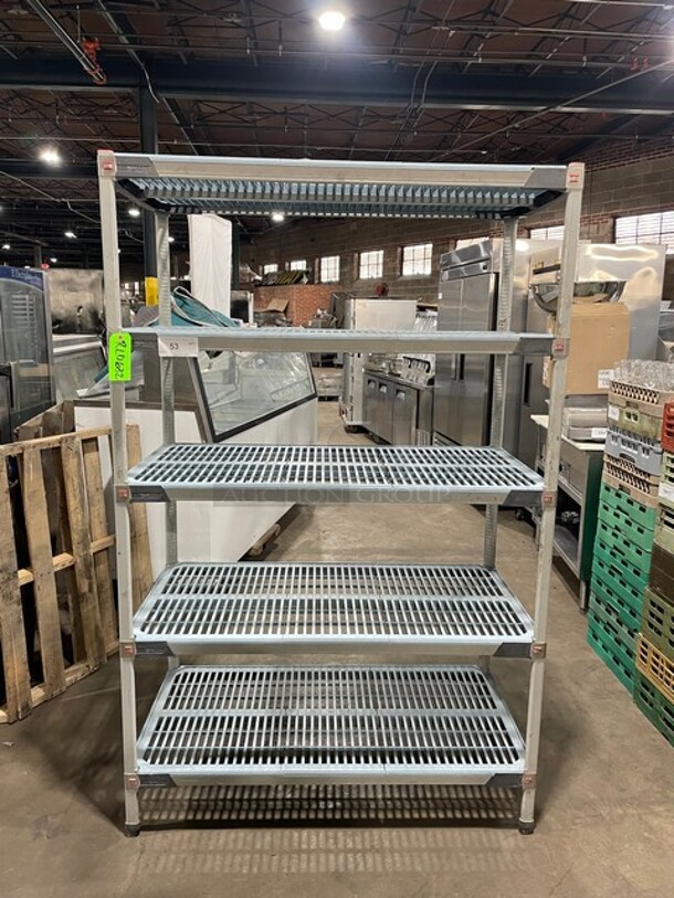 Metro Max Commercial 5 Tier Storage Rack! On Legs!  - Image 1 of 8