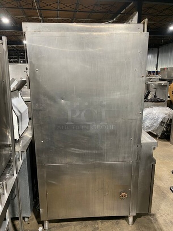 LVO Commercial Pan Dishwasher Machine! All Stainless Steel! On Legs! Model: FL14G SN: 221309012568 480V 60HZ 3 Phase - Image 3 of 8