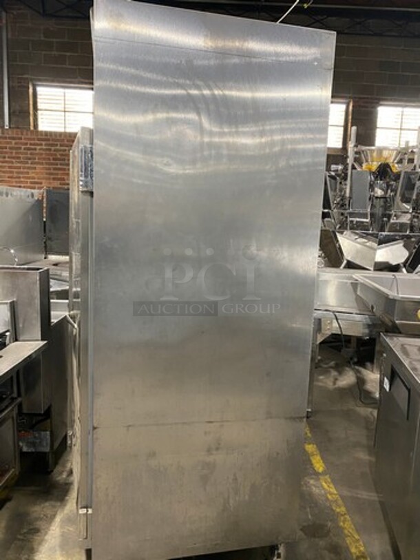 Traulsen Commercial 2 Door Reach In Cooler! All Stainless Steel! On Casters! Model: RE232NZCF02 SN: T1746684K11 115V 60HZ 1 Phase - Image 2 of 10