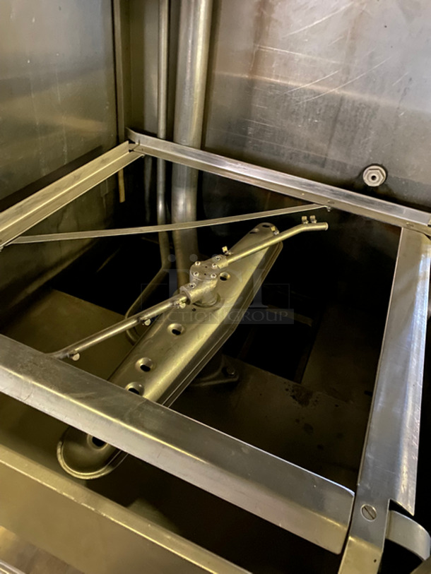 Hobart Commercial Pass-Through Dishwasher! All Stainless Steel! On Casters! Model: AM14C SN: 12102211CF 200/230V 60Hz 3 Phase - Image 5 of 10