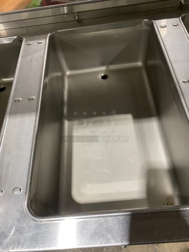 Eagle Commercial Electric Powered 5 Well Steam Table! With Storage Space Underneath! All Stainless Steel! On Casters! Model: YSPHT5 SN: 2008990234 208V 60HZ 1 Phase - Image 6 of 8