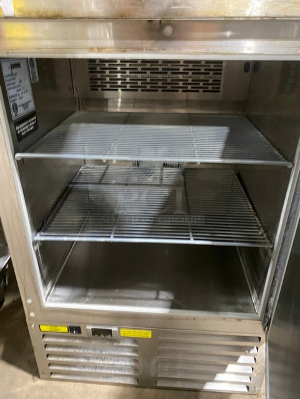 Krowne Commercial Undercounter Glass Chiller! All Stainless Steel! Model: FMC24BSR SN: 0100810 115V 60HZ 1PH
 - Image 5 of 7