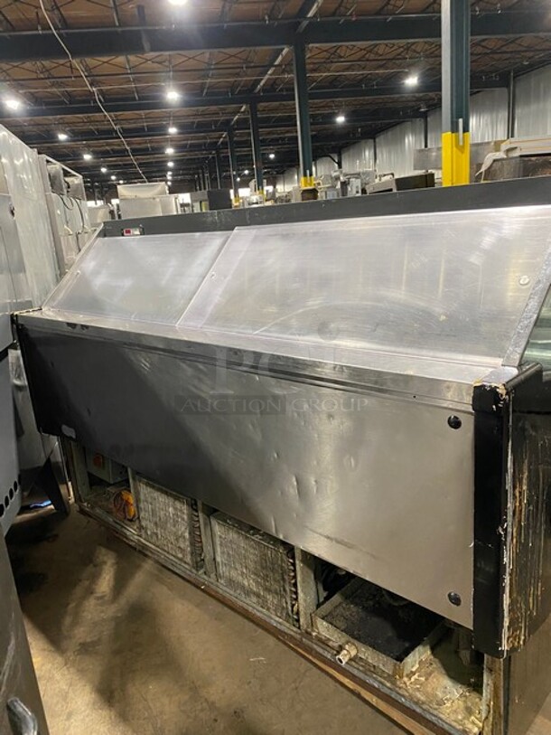 Oscartielle Gelato Serving Station! Glass Sliding Doors on Back Side! Working When Removed! - Image 3 of 9