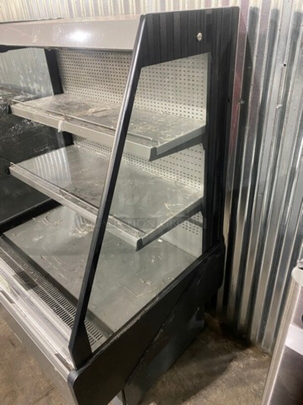 Hydra Kool Commercial Refrigerated Open Grab-N-Go Display Case! Solid Stainless Steel! MODEL KGLOF40S SN:15224021 1PH - Image 2 of 8