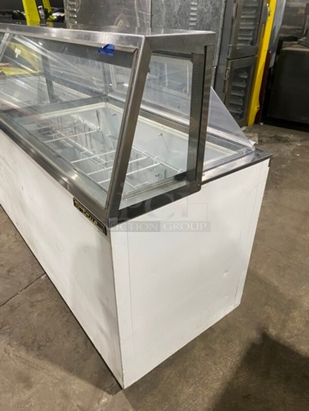 True Commercial Ice Cream Dipping Cabinet Merchandiser! With Sneeze Guard! With Flip Access Doors! Model: TDC87 SN: 8866415! 115V 60HZ 1 Phase! - Image 3 of 7