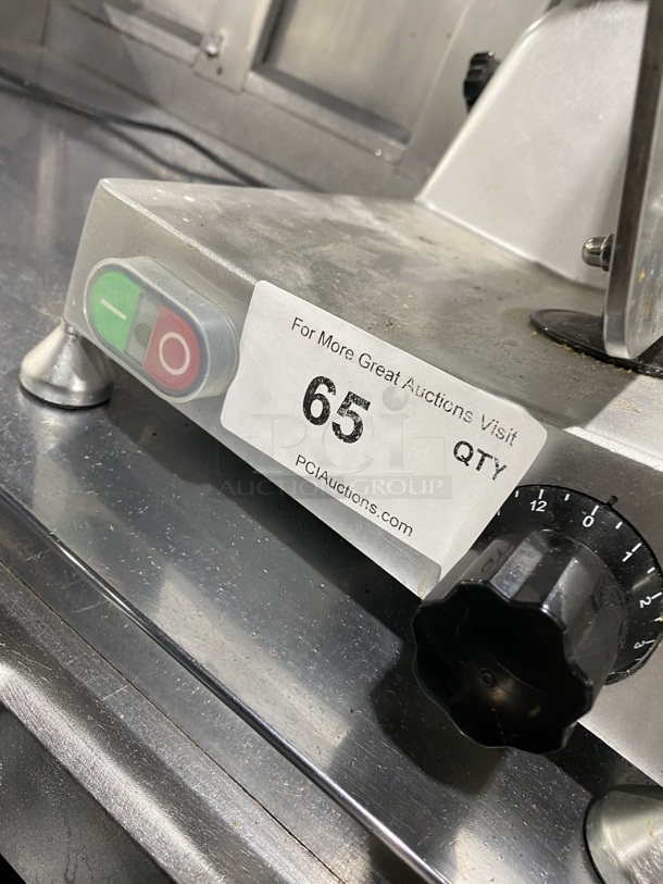 NICE! AVANTCO Meat/Cheese Slicer! Model 177SL310 Serial 140429-21 - Image 5 of 7