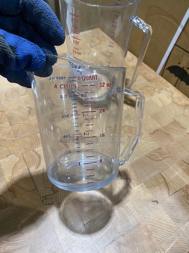 New! Poly Measuring Cup With Handle! 2x Your Bid! - Image 3 of 8