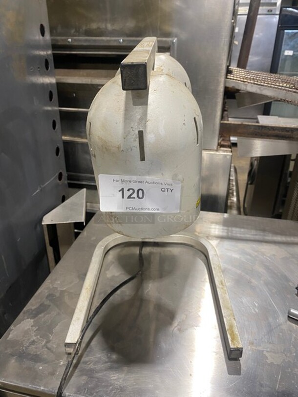 Blue Rhino Commercial Countertop Dual Food Heating Lamp! Model HL2C Serial EBHL18001105! 120V! - Image 1 of 5