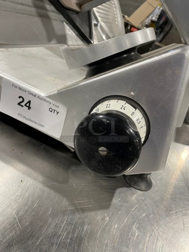 WOW! Bizerba GSP Commercial Countertop Meat Slicer! All stainless Steel! 120V 1PH! SN: 10290977! - Image 6 of 8