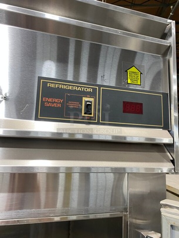 Victory Commercial Single Door Refrigerated Dough Retarder! Can Fit Roll In Rack! All Stainless Steel! On Legs! RACK NOT INCLUDED! Model: RS1DS7EW SN: B0381930 115V 60HZ 1 Phase - Image 8 of 9