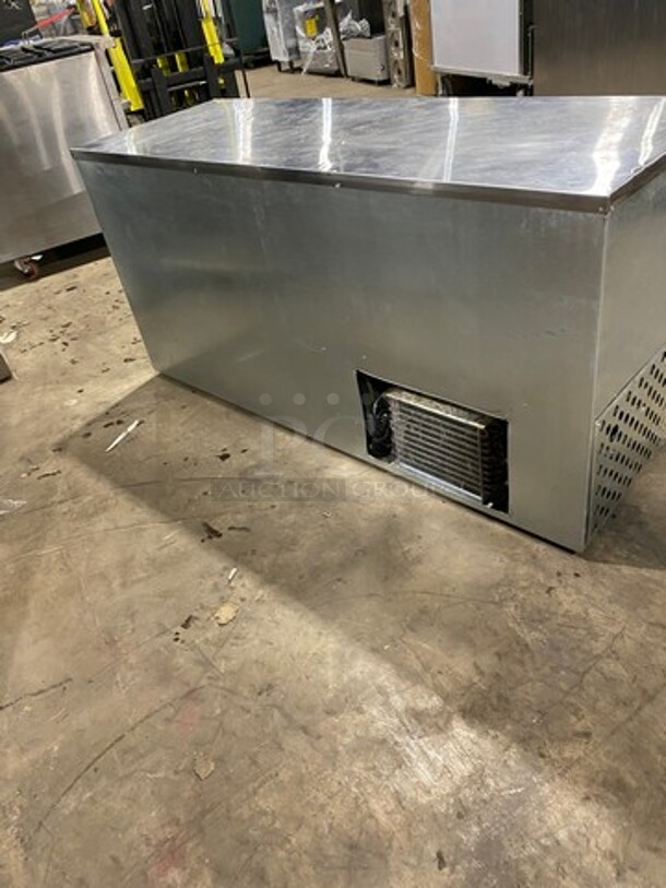 2018 Leader Commercial 2 Door Lowboy/ Worktop Cooler! All Stainless Steel! Model: LB60SC SN: AB03C0703A 115V 60HZ 1 Phase - Image 4 of 8