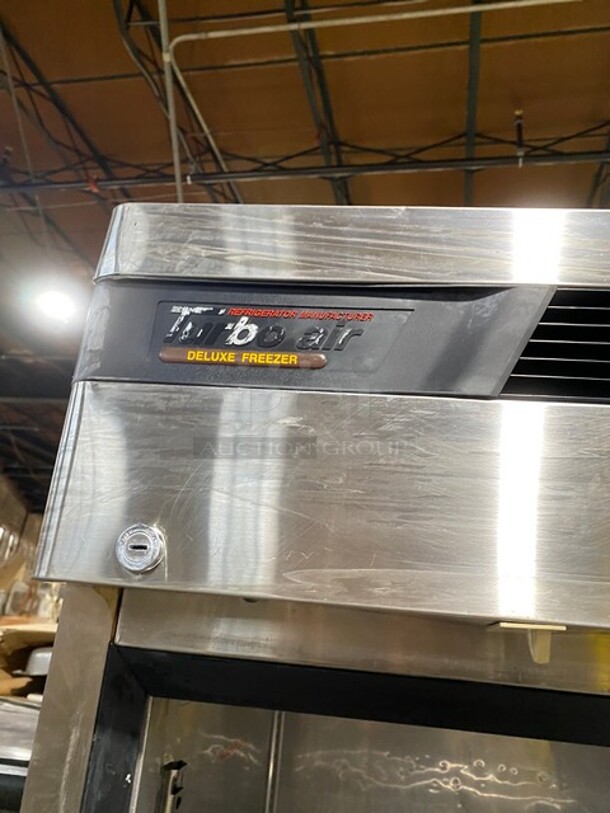 Turbo Air Commercial Single Door Reach In Freezer! Stainless Steel! On Casters! MODEL TSF23D SN:BE2F0006 115V 1PH - Image 8 of 10