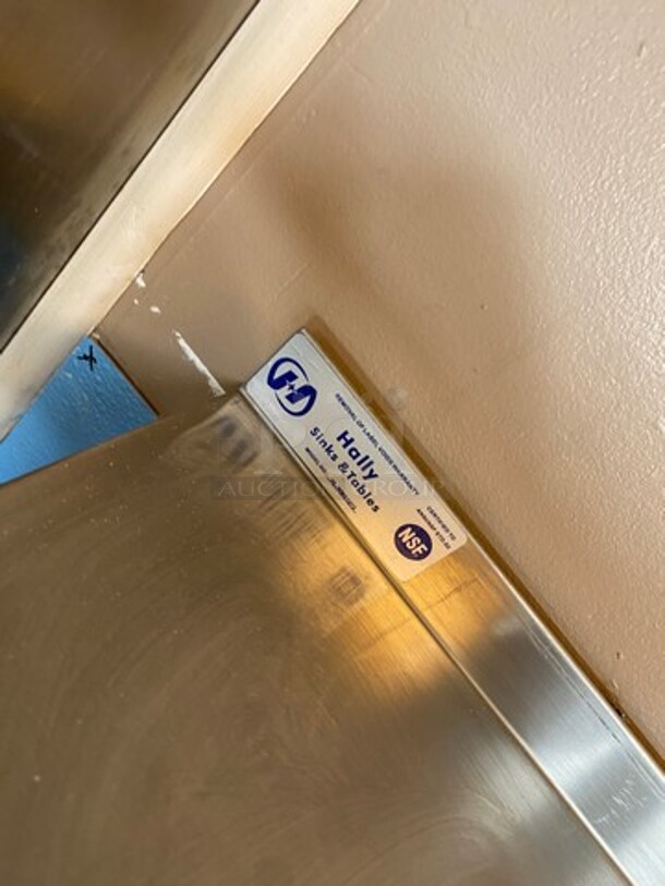 Commercial Solid Stainless Steel Wall Mount Shelf! - Image 5 of 5