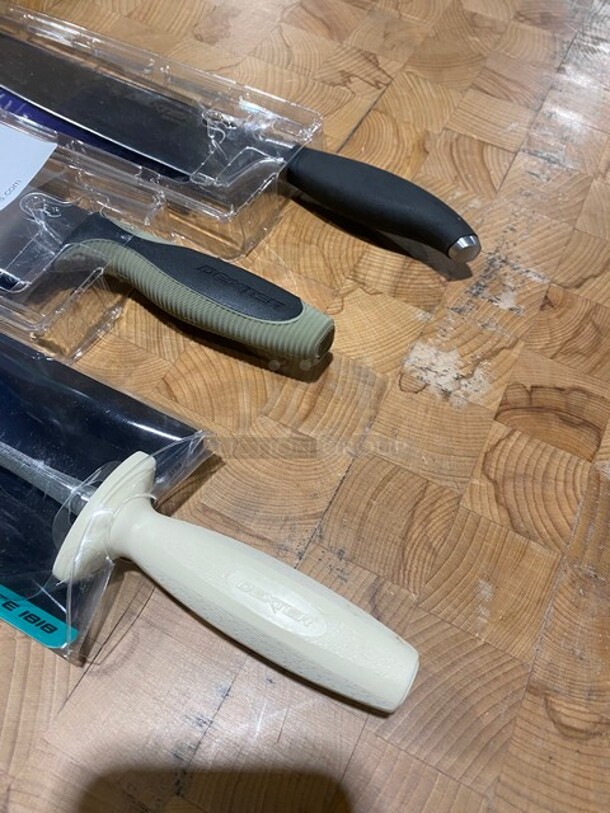 NEW! Dexter Stainless Steel Assorted Chef's Knifes! - Image 5 of 8