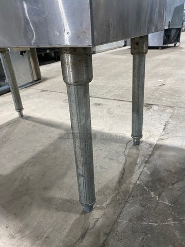 All Stainless Steel Insulated Ice Bin! On Legs!  - Image 6 of 7