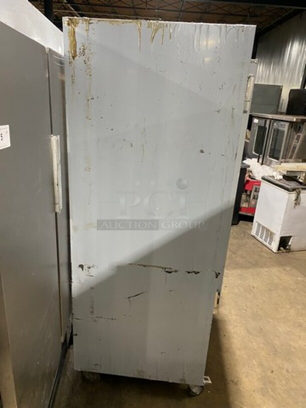 2015 Cool Tech Commercial 3 Door Reach In Cooler! All Stainless Steel! On Casters! Model: CMPH84RIF SN: W50415 120V 60HZ 1 Phase! Missing Interior Fan! - Image 4 of 9