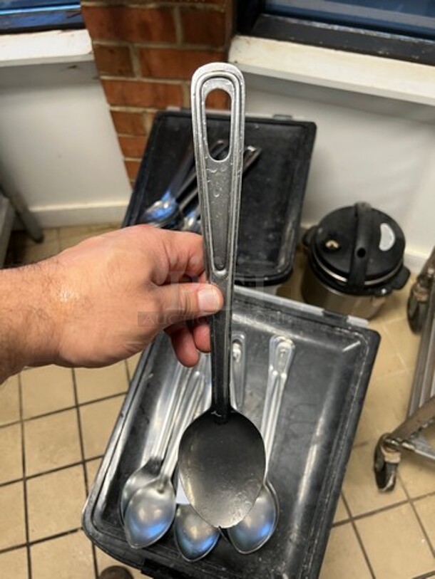 Assorted Size Serving Spoons! 8x Your Bid - Image 2 of 3