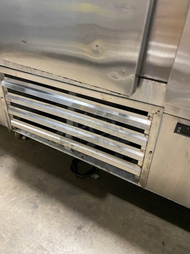 2015 Cool Tech Commercial 3 Door Reach In Cooler! All Stainless Steel! On Casters! Model: CMPH84RIF SN: W50415 120V 60HZ 1 Phase! Missing Interior Fan! - Image 8 of 9