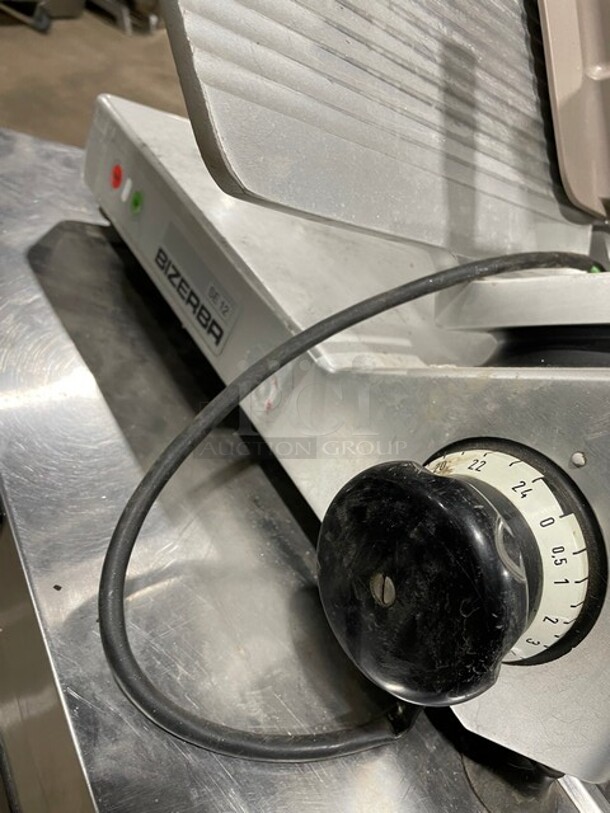 WOW! Bizerba SE12 Commercial Countertop Meat Slicer! All stainless Steel! 120V 1PH! SN: 10173667! - Image 6 of 6