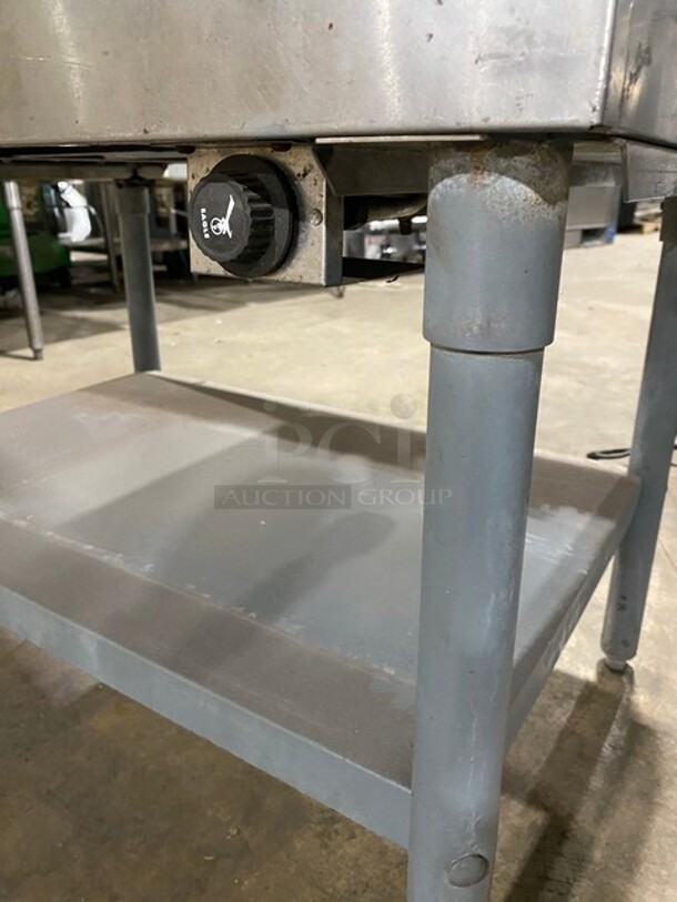 Eagle Group Stainless Steel Natural Gas Powered 2 Pans Steam Table! With Double Overhead Shelf! - Image 7 of 10