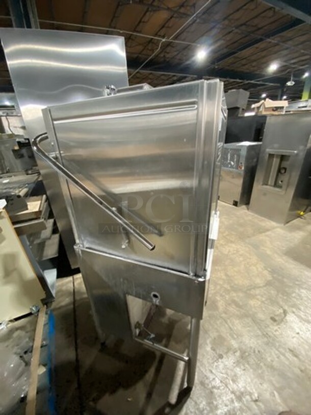 WOW! Hobart Commercial Pass-Through Dishwasher! All Stainless Steel! On Legs! Model: AM12 SN: 12045138 200/240V 60HZ 1 Phase - Image 3 of 10