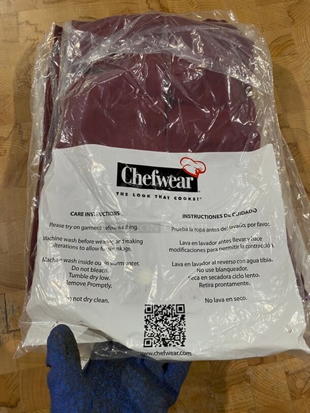 NEW! Chef Wear Lightweight Single Breasted Bar Jacket! Size small! 5x Your Bid! - Image 5 of 5