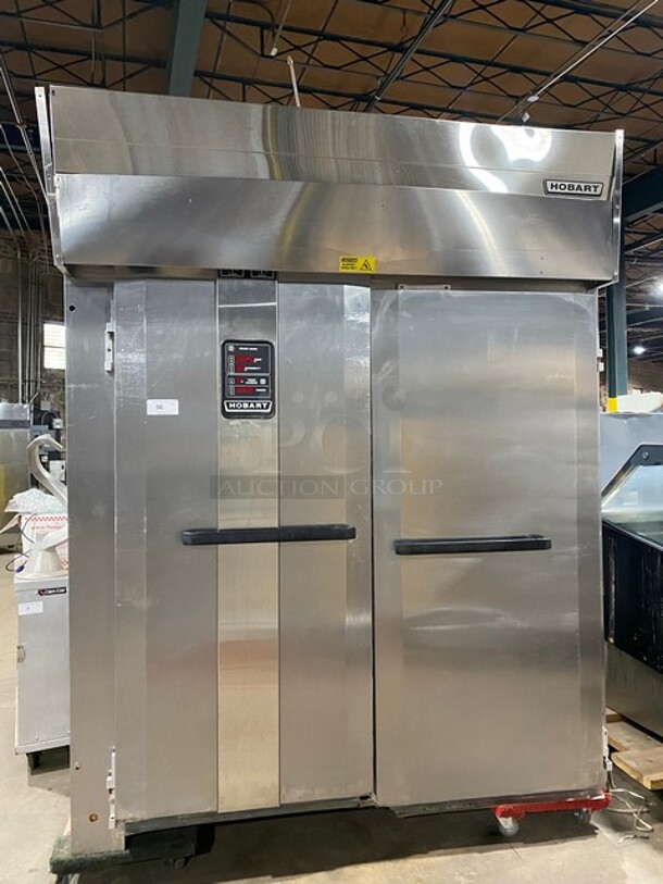 Hobart 2-Door Proofer With Digital Temp, Humidity and Timer Controls! 208-240V 1PH SN:247032669  - Image 1 of 9