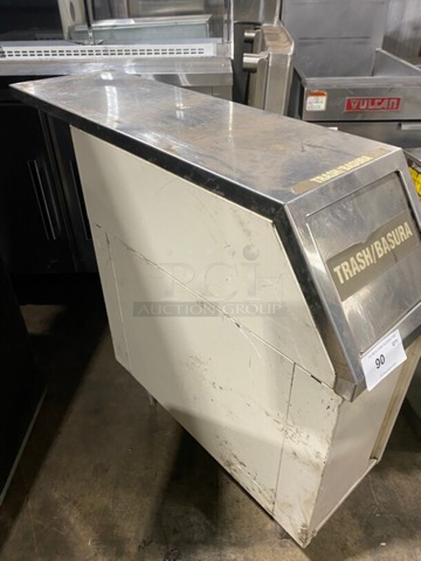 In Cabinet Trash Can Shell! On Legs! - Image 2 of 6