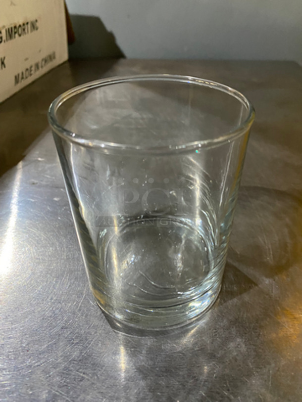 3 Crates Of Small Glass Cups! Perfect For Mix Drinks! Includes Poly Crates! 3x Your Bid! - Image 5 of 5