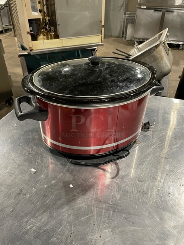 IN THE BOX! Hamilton Beach 8 Qt Slow Cooker! Model 33184 Serial A3661DJ! 120V! - Image 3 of 7