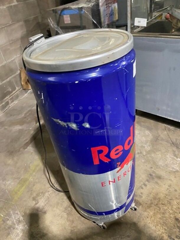 Reach Down Beverage Cooler Merchandiser! On Casters! Model: RBCCV2 SN: 1401169000US 115V - Image 3 of 7