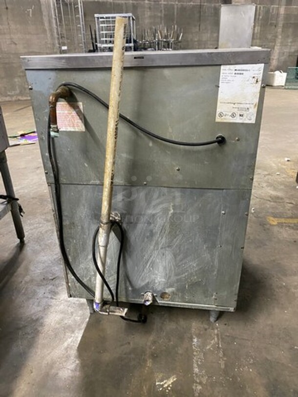 Hoshizaki Commercial Undercounter Ice Maker Machine! All Stainless Steel! On Legs! Model: KM150BAF SN: M16543G 115/120V 60HZ 1 Phase - Image 3 of 12