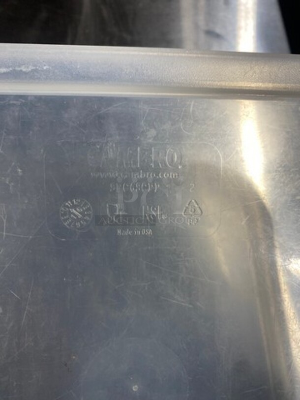 ALL ONE MONEY! Cambro Red And Clear Poly Food Container Lids! - Image 5 of 7