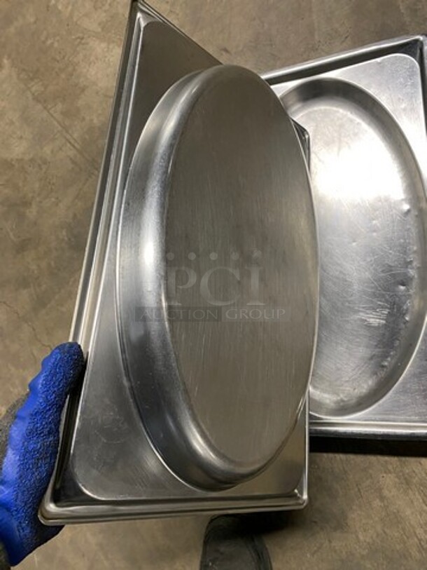 Stainless Steel Food Serving/ Showcase Pan! Great For Displaying Salads & Ready To Eat Foods! 6x Your Bid! - Image 3 of 6